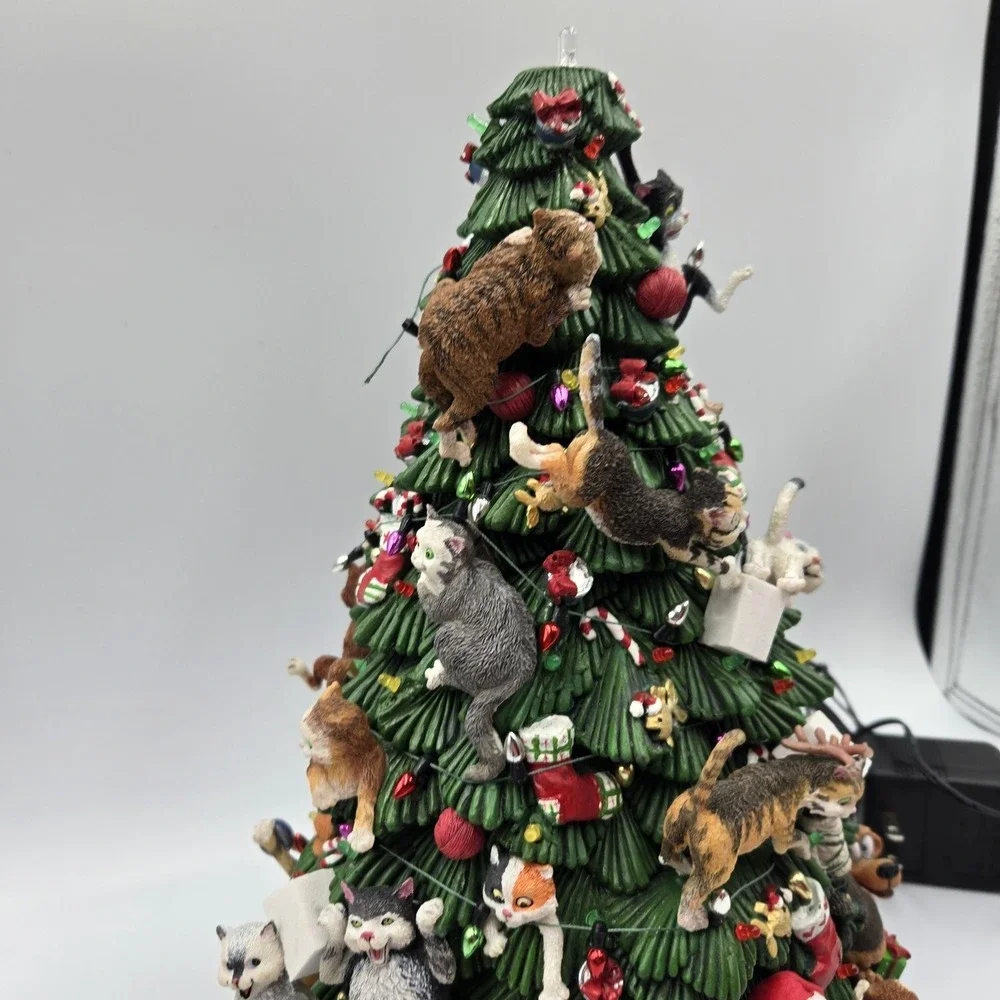 COMICAL CATS‎ Christmas Tree Danbury Mint 12